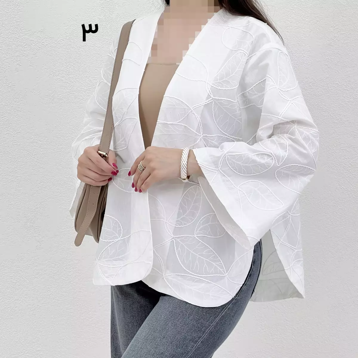 کت زنانه خامه دوزی
