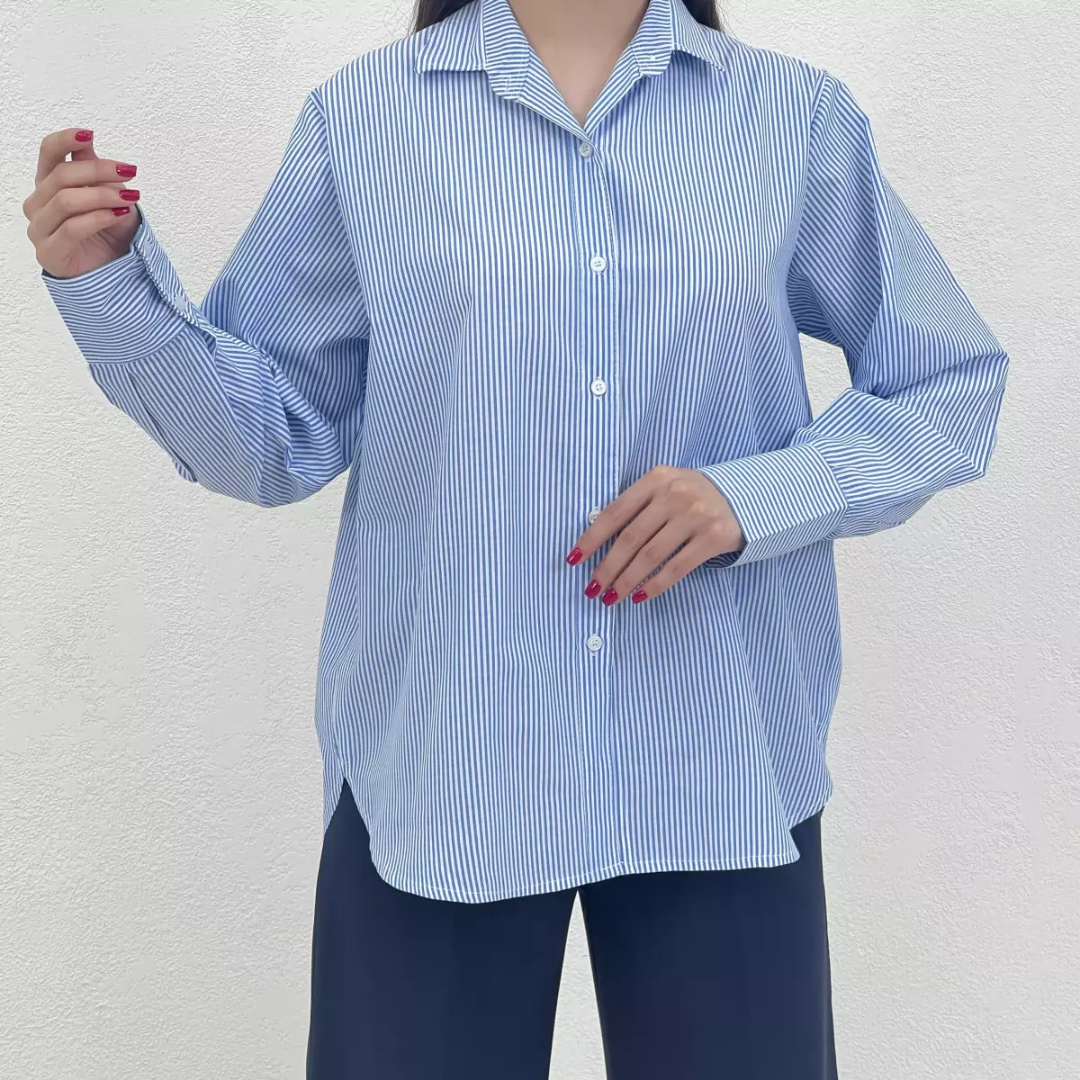 شومیز زنانه راه راه
