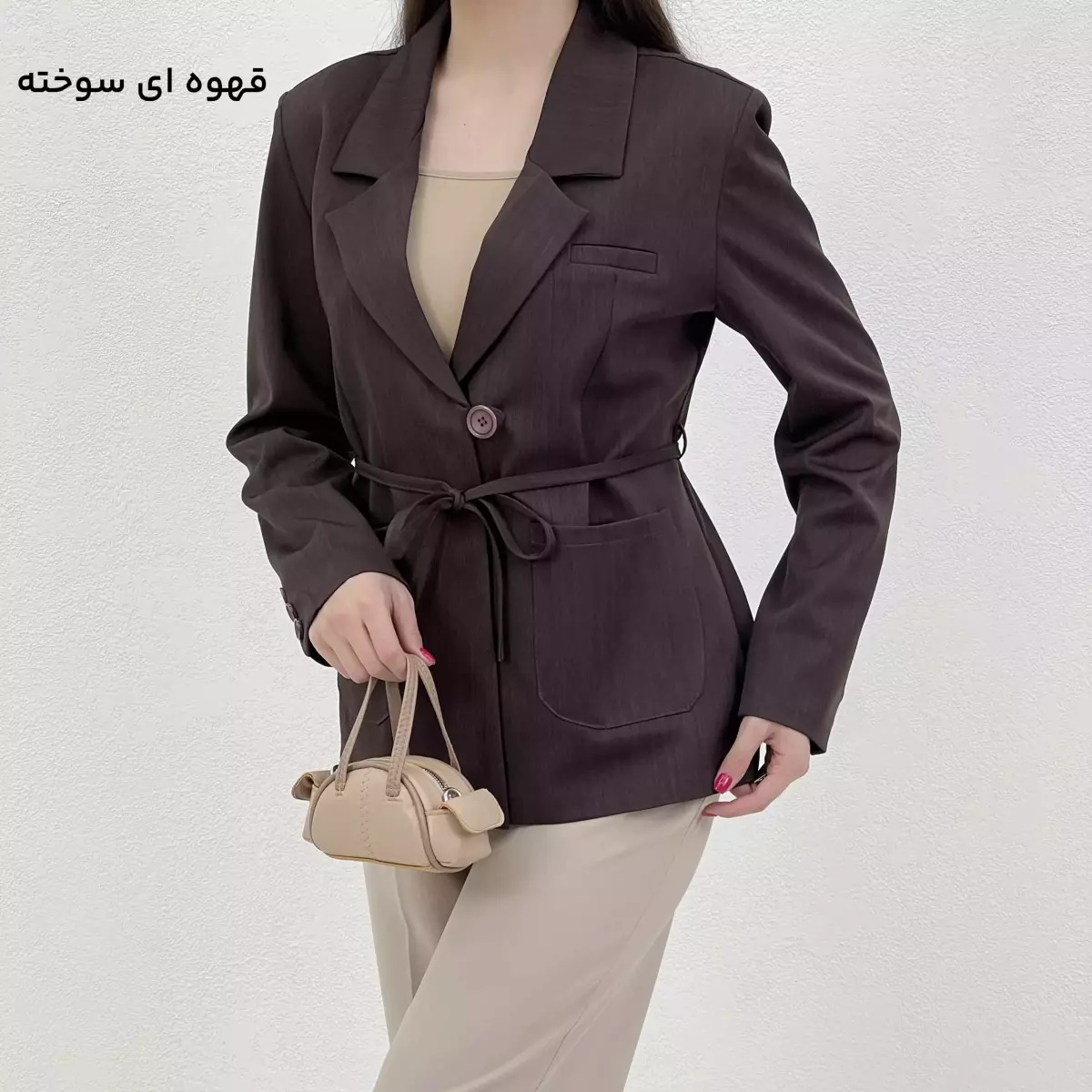کت زنانه کارتیر جلو جیب