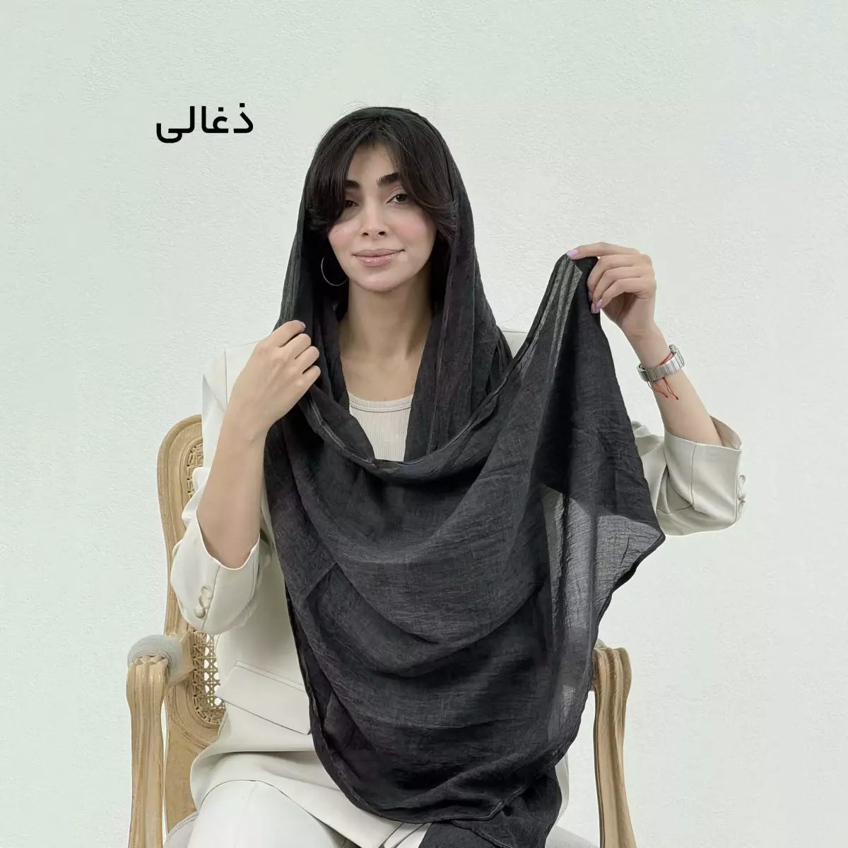 شال زنانه طرح امواج