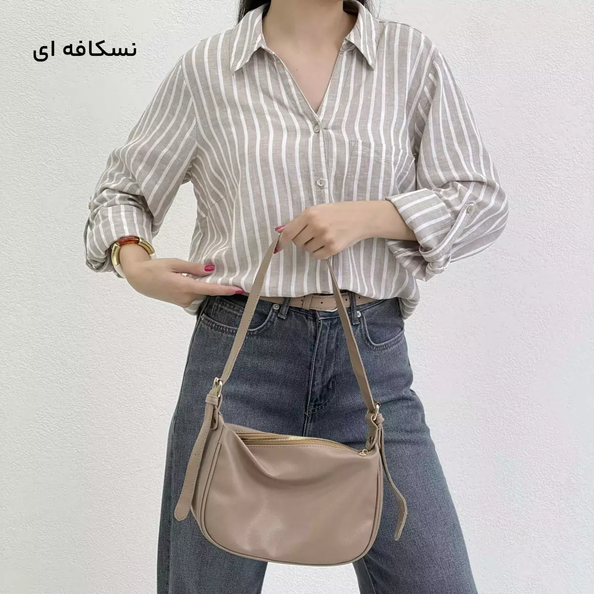 شومیز زنانه قواره دار راه راه