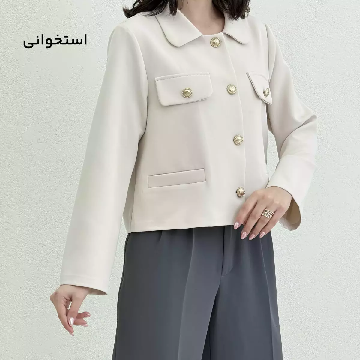 کت زنانه طرح کلاسیک