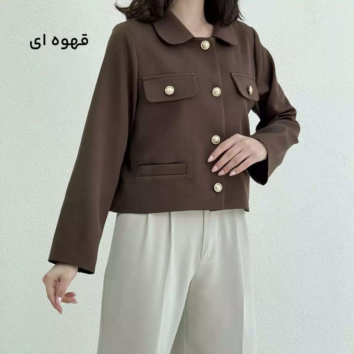 کت زنانه طرح کلاسیک
