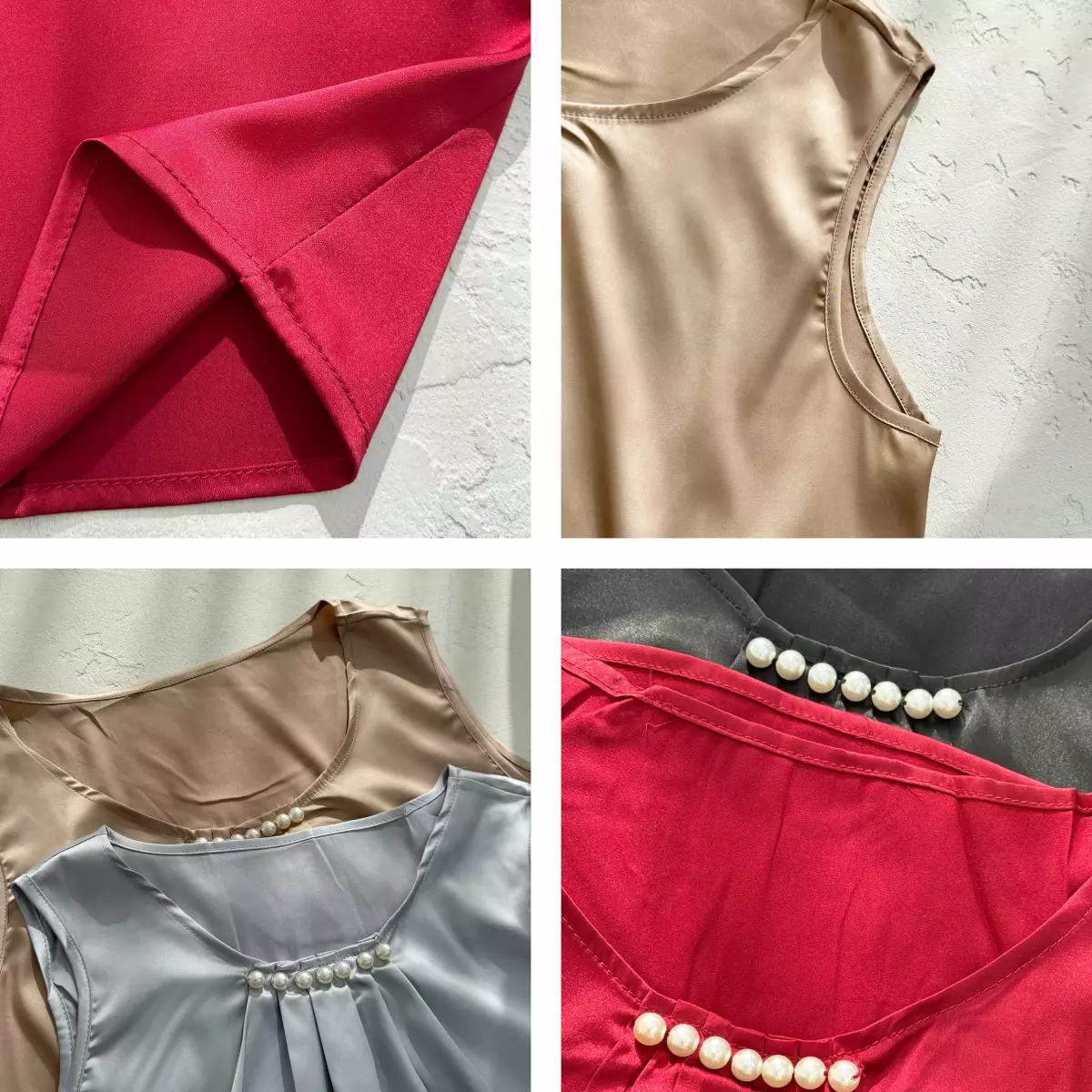 تاپ زنانه جلو مروارید