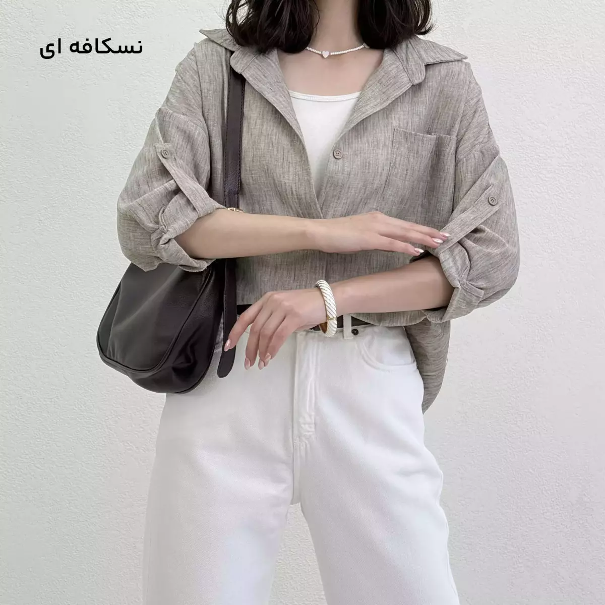 شومیز زنانه تک جیب
