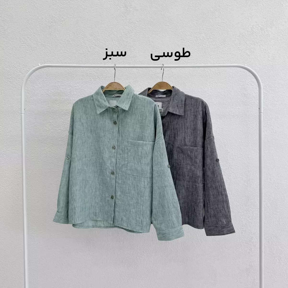 شومیز زنانه تک جیب