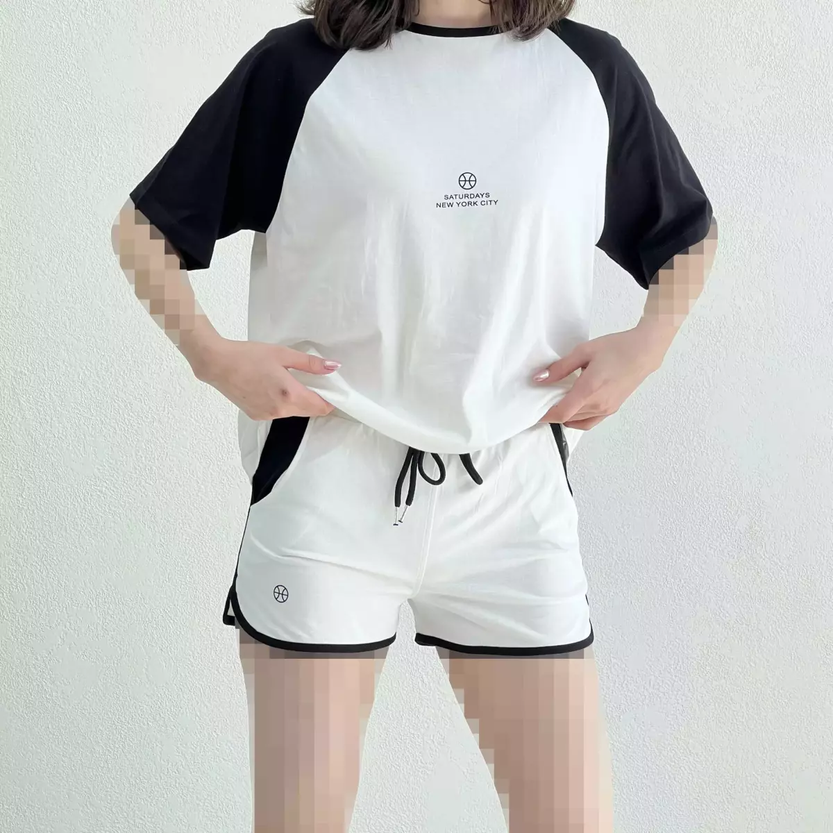ست تیشرت و شورتک زنانه