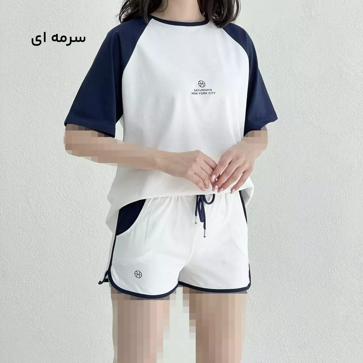 ست تیشرت و شورتک زنانه