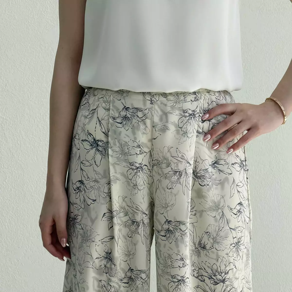 شلوار بگ زنانه طرحدار