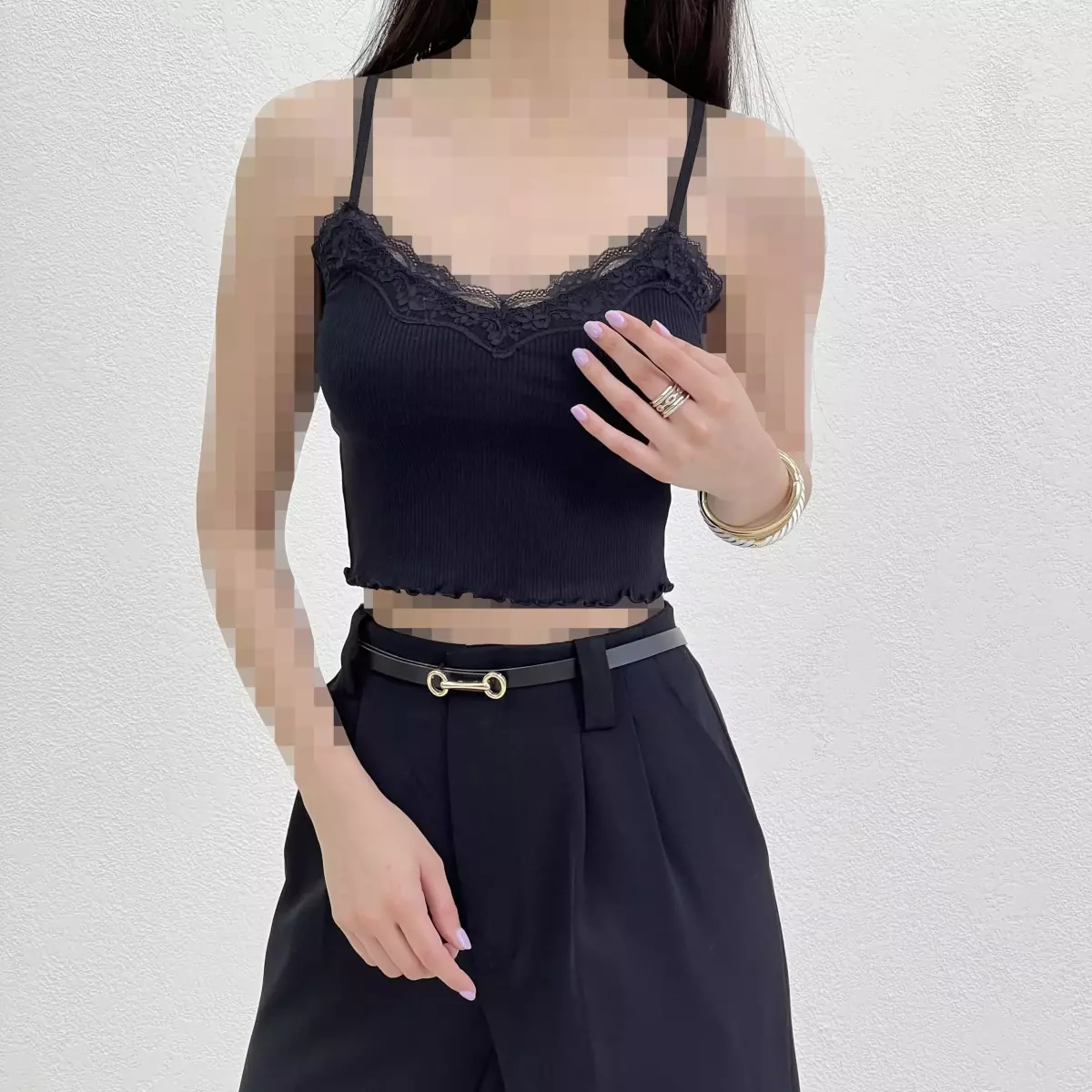 کراپ تاپ زنانه توری