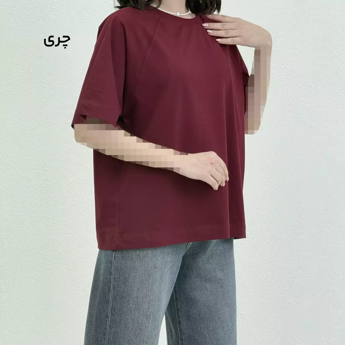 تیشرت زنانه آستین رگلان