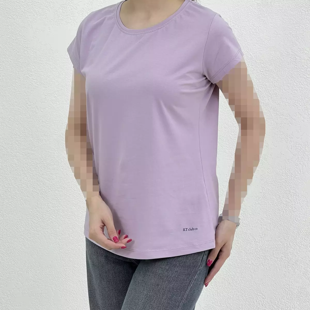 تیشرت زنانه ساده رنگی