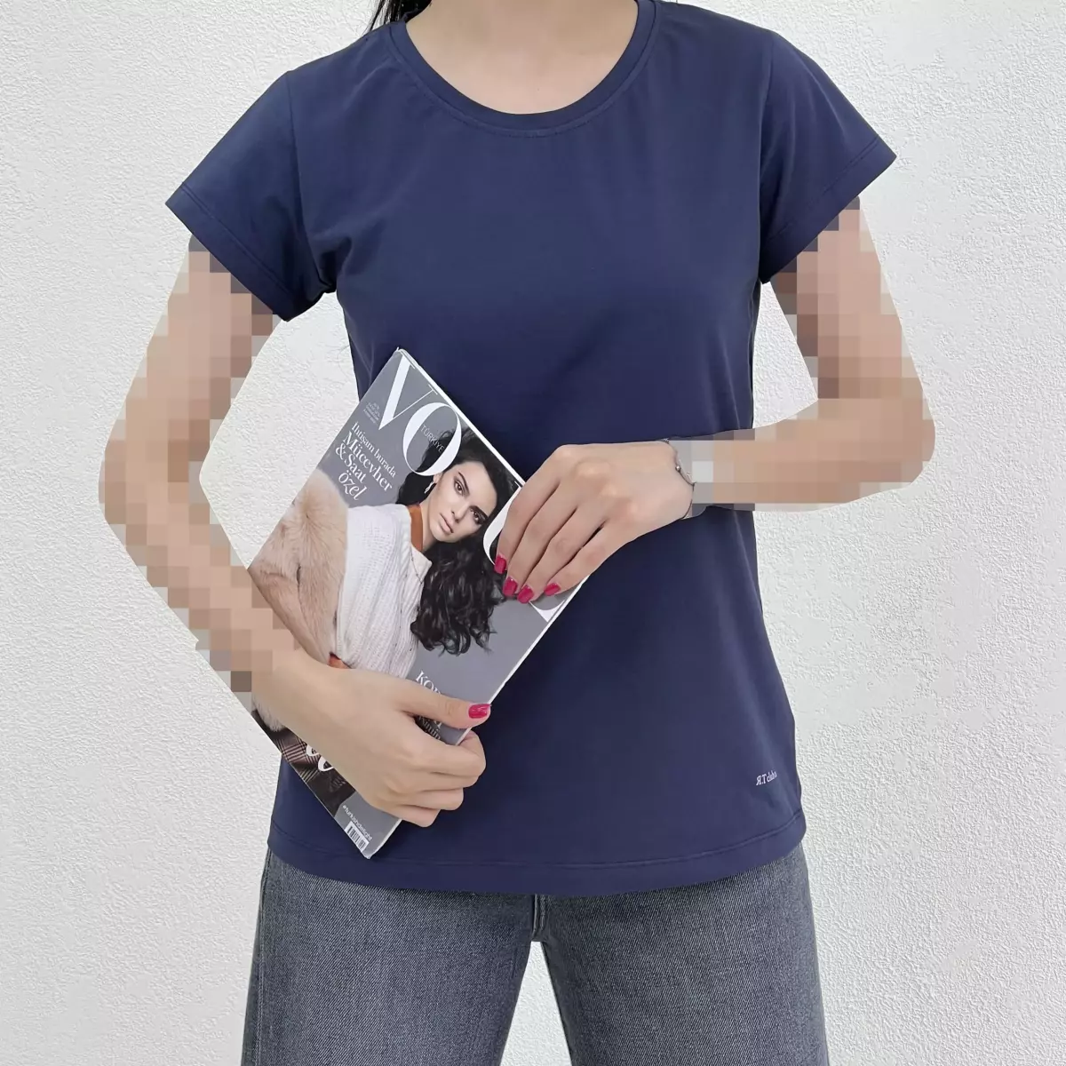 تیشرت زنانه ساده رنگی