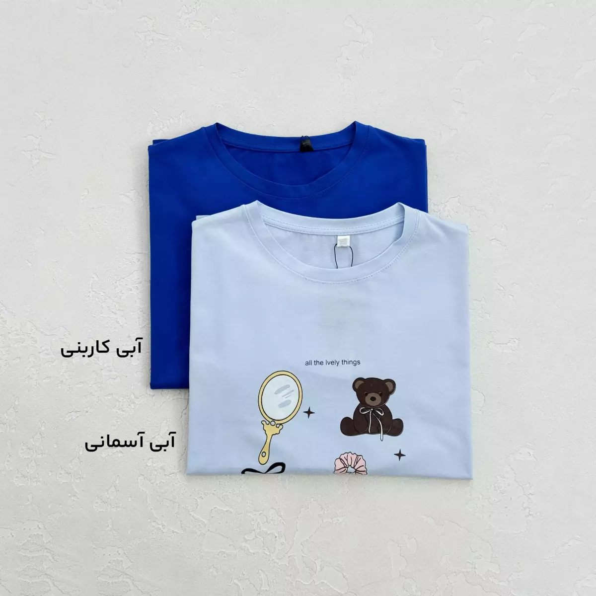 تیشرت زنانه باکسی فانتزی