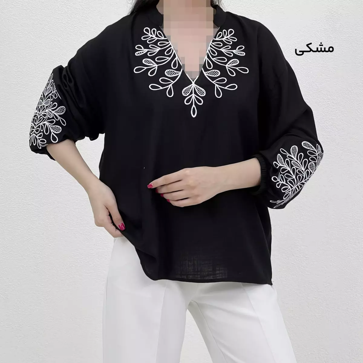 بلوز زنانه گلدوزی زارا