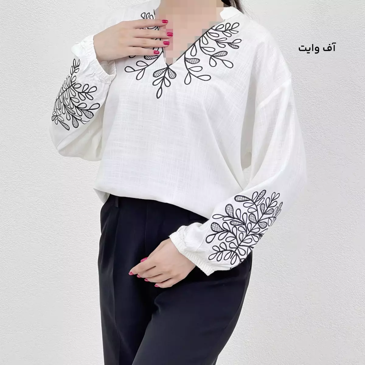 بلوز زنانه گلدوزی زارا