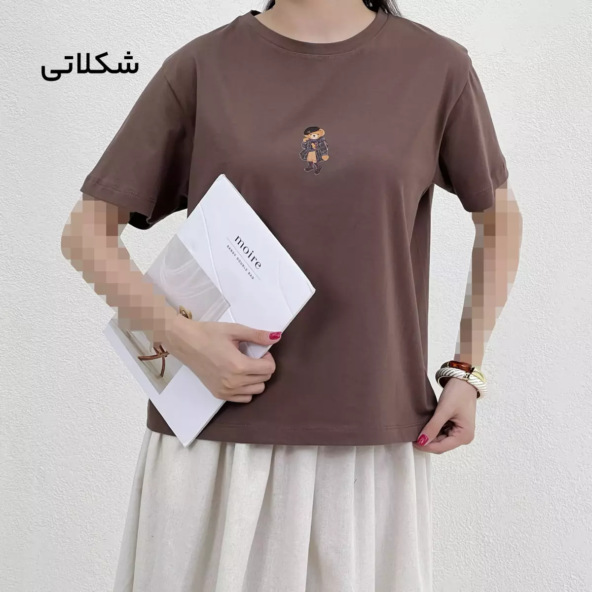 تیشرت زنانه طرح خرس