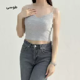 تاپ زنانه بند ماکارون