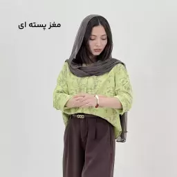 شومیز زنانه طرح گازوئیلی