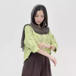 شومیز زنانه طرح گازوئیلی