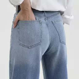 شلوار جین بگی آبی روشن