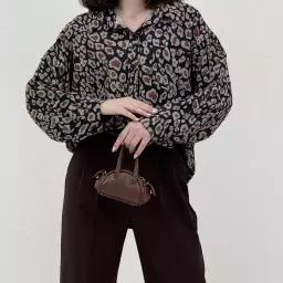 شومیز زنانه پلنگی پری