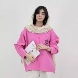 شومیز زنانه گلدوزی تنیس