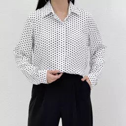 شومیز زنانه طرح توپی