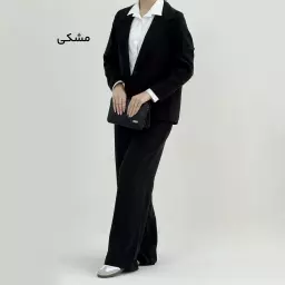 ست کت و شلوار زنانه یقه انگلیسی