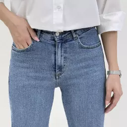 شلوار زنانه جین راسته