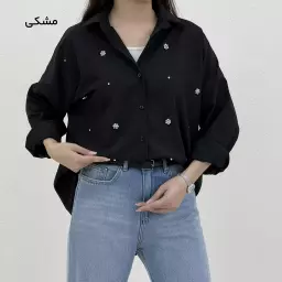شومیز زنانه جلو نگینی