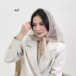 روسری سه گوش توری