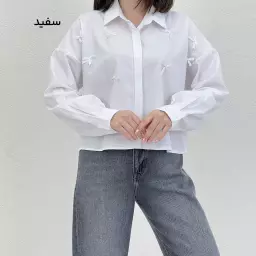 شومیز زنانه جلو پاپیونی