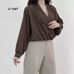 بلوز زنانه یقه آرشال