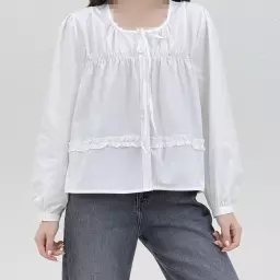 شومیز زنانه جلو چین