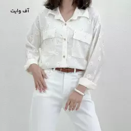 شومیز زنانه طرح بابونه