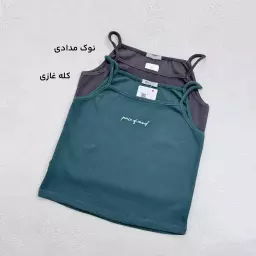 تاپ زنانه کبریتی یقه خشتی
