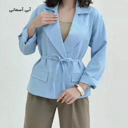 کت کوتاه زنانه کرپ