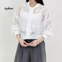 بامبر زنانه شیشه ای طرحدار