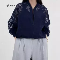 بامبر زنانه شیشه ای طرحدار