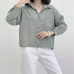 شومیز زنانه تک جیب