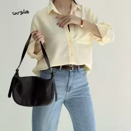 شومیز زنانه جیب هلال