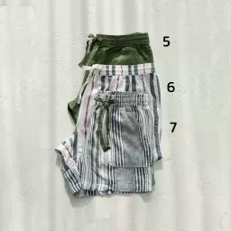 شورتک زنانه لینن میکس