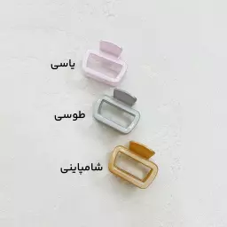 کلیپس دخترانه طرح مستطیلی