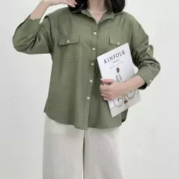شومیز زنانه جلو دکمه