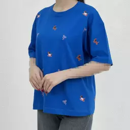 تیشرت زنانه طرح فانتزی