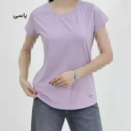 تیشرت زنانه ساده رنگی