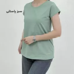 تیشرت زنانه ساده رنگی