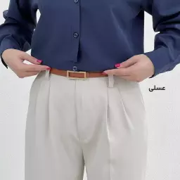 کمربند زنانه سگک مستطیلی