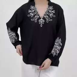 بلوز زنانه گلدوزی زارا